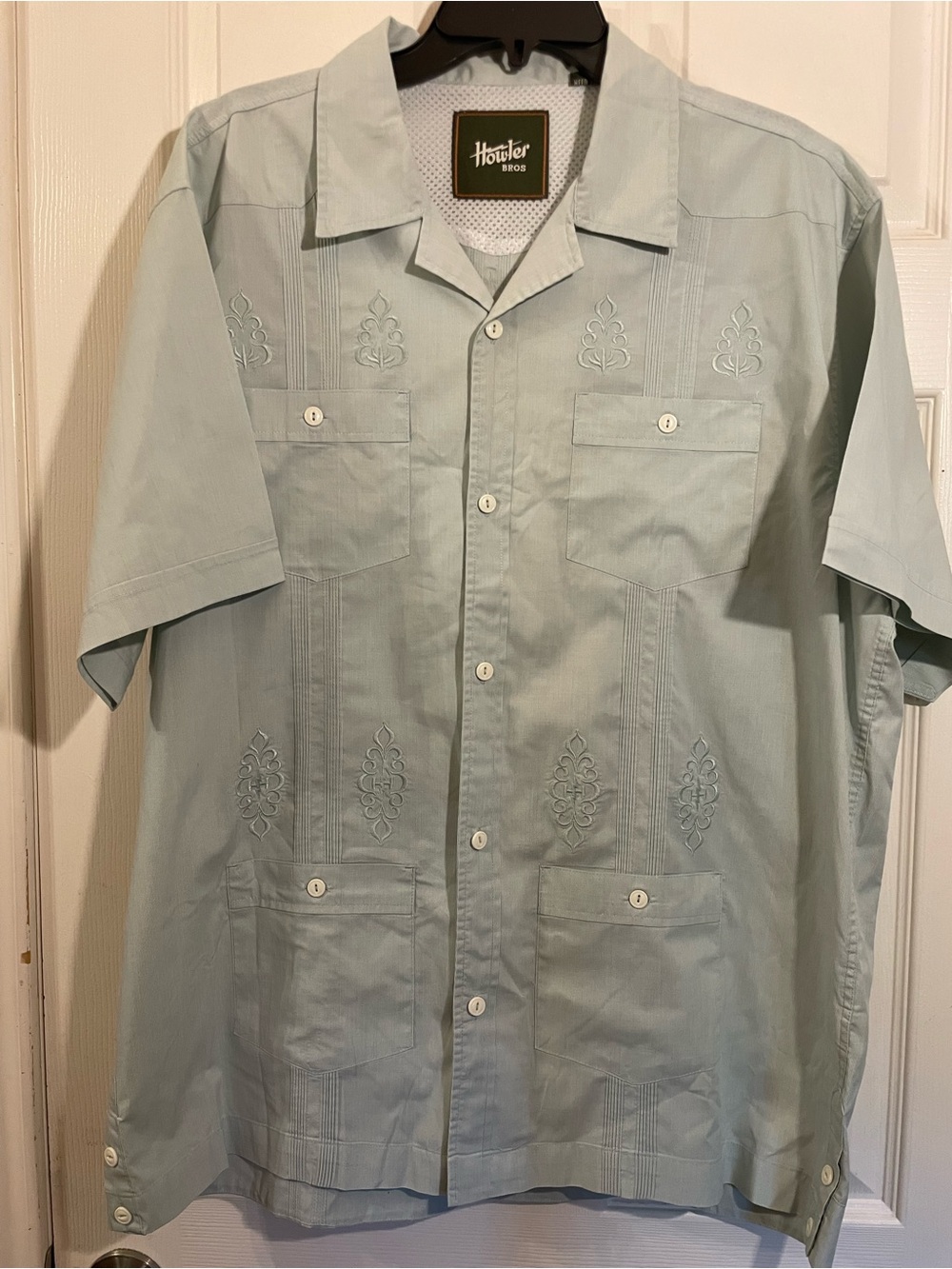Vintage Howler brothers Guayabera men’s shirt excellent for any occasion